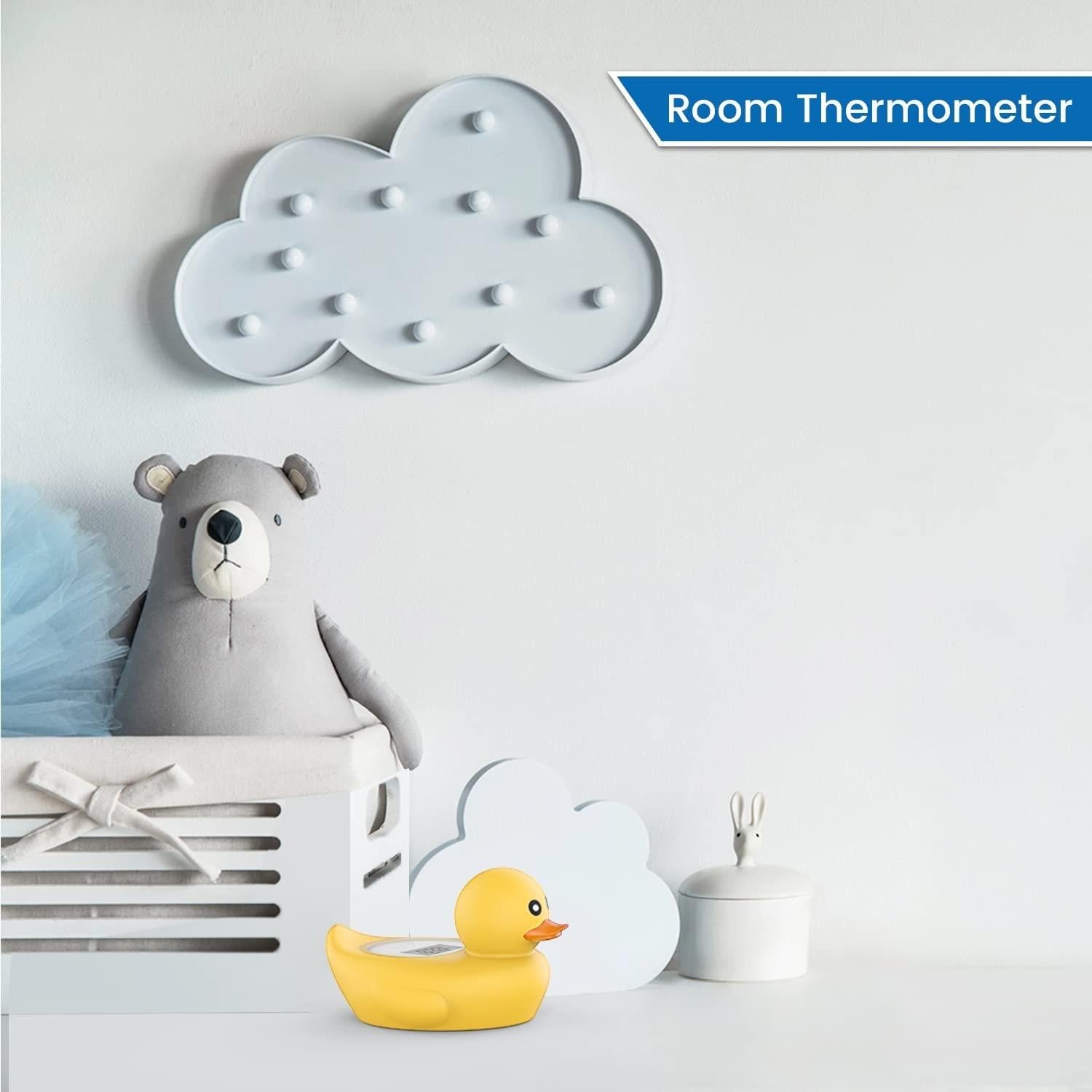 Termómetro de baño para bebés Famidoc FDTH-V0-22 Pato Flotante