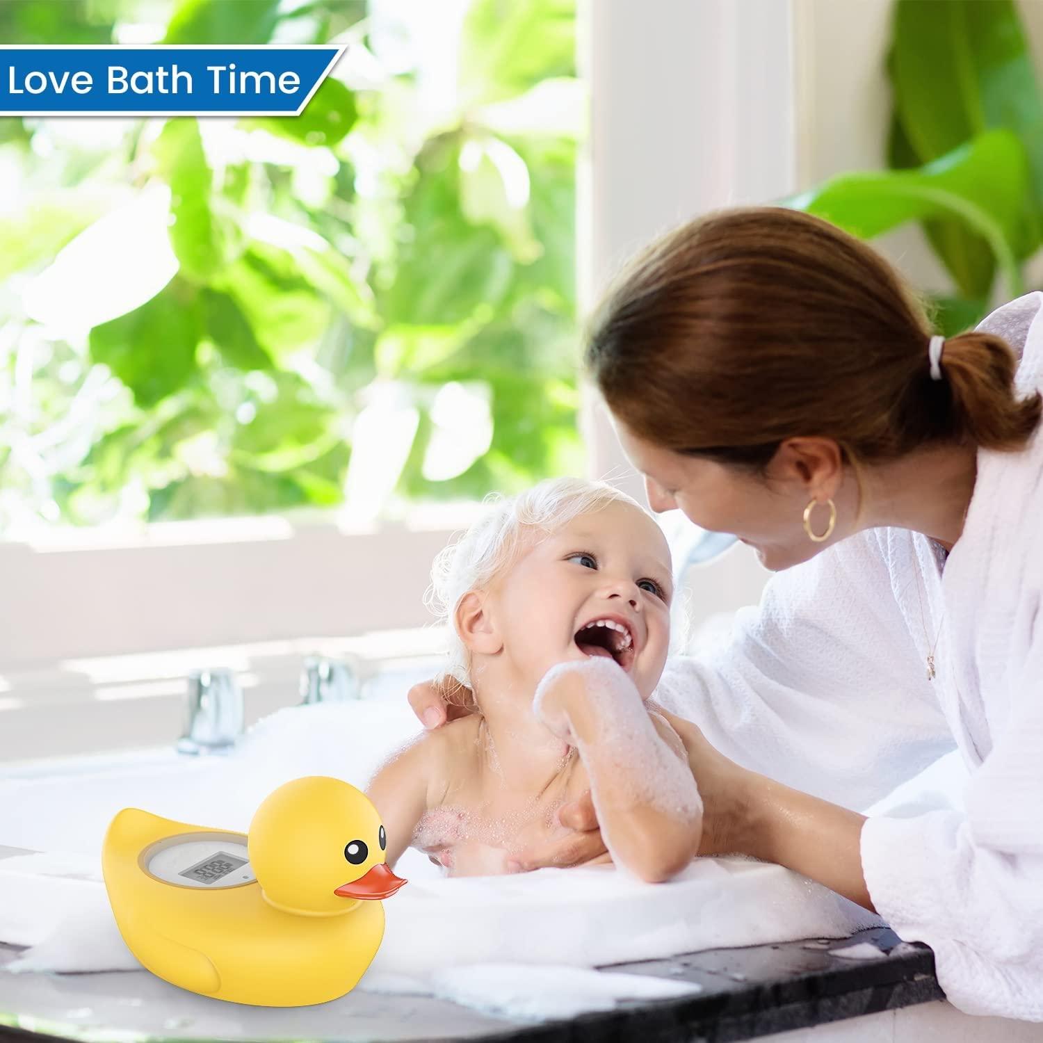 Termómetro de baño para bebés Famidoc FDTH-V0-22 Pato Flotante