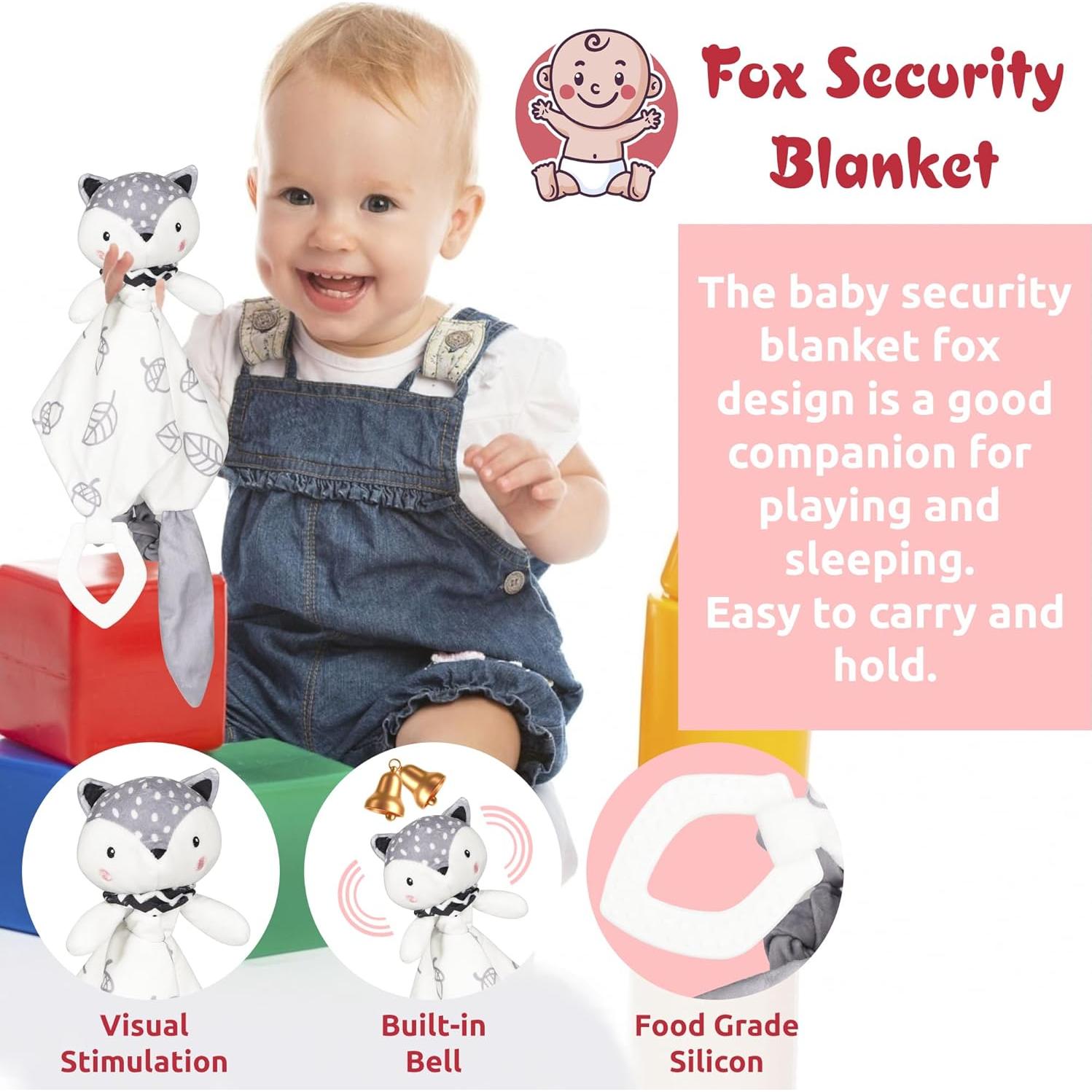 Juego de Regalo para Bebé NUTUCH - Canasta Rosa con Manta y Más