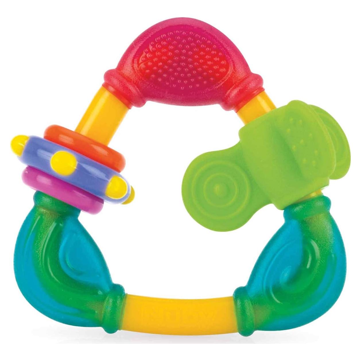 Mordedor Nuby Spin N' Teethe 1 Cuenta 40g Silicona