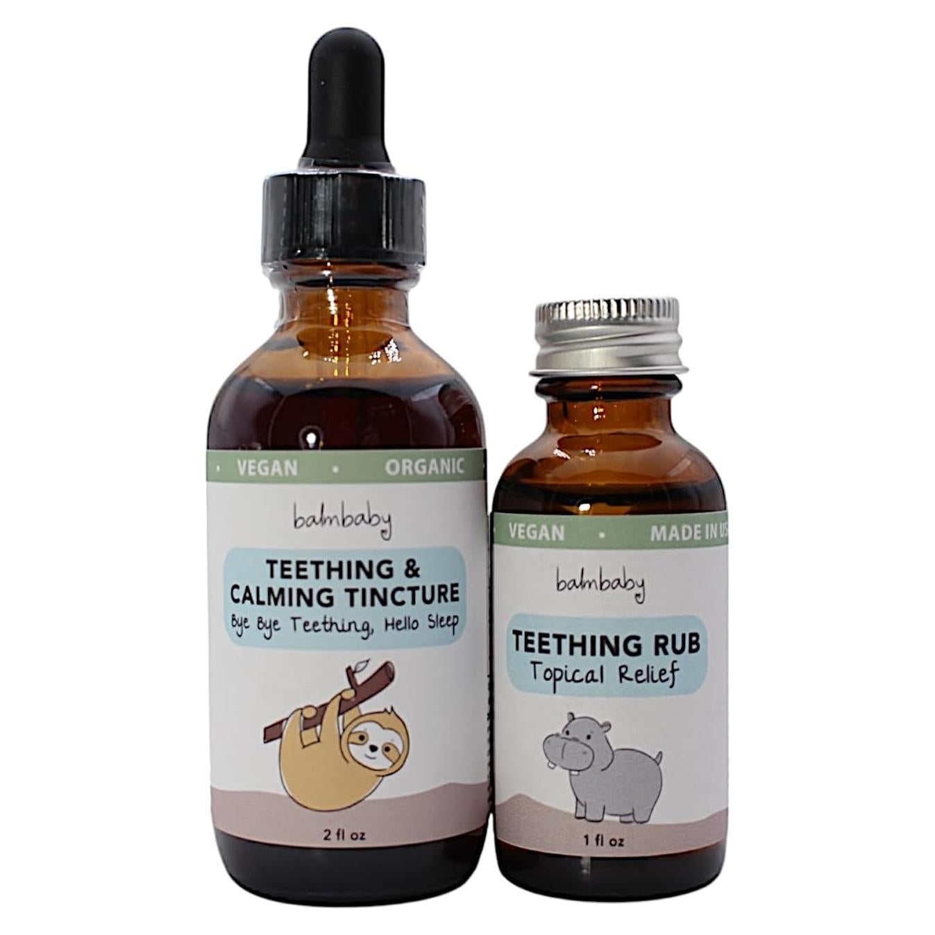 Kit de Rescate para Dentición Balm Baby - Tintura y Frote 100% Natural