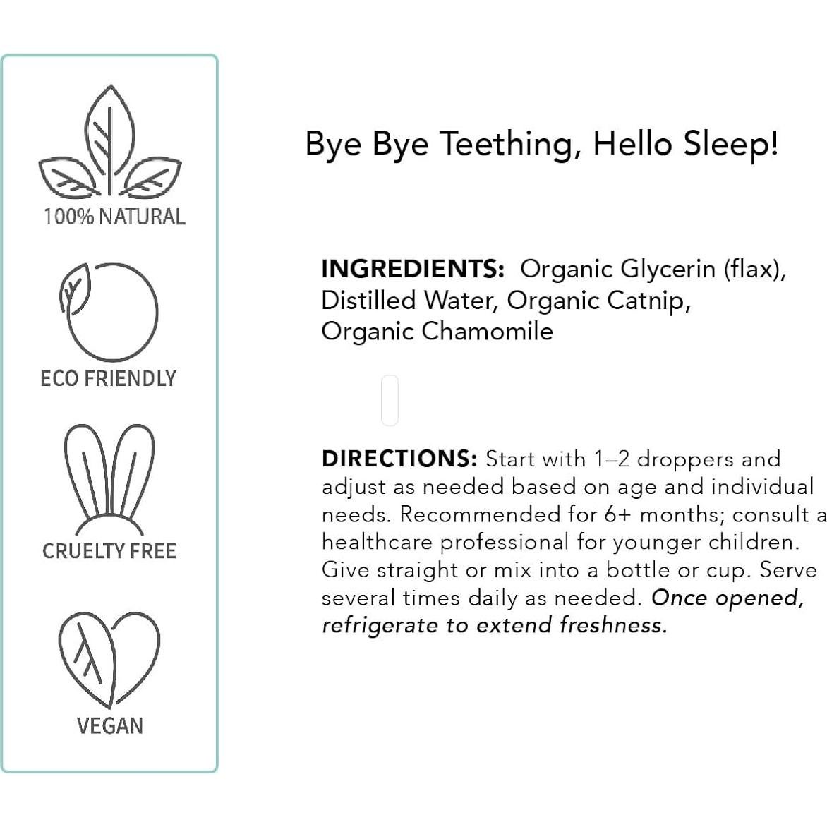 Kit de Rescate para Dentición Balm Baby - Tintura y Frote 100% Natural