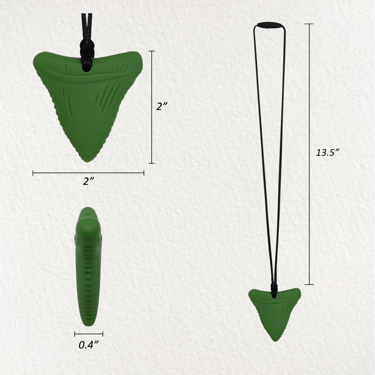 Collares Masticables Sensoriales Maberry - Paquete de 5 Silicona
