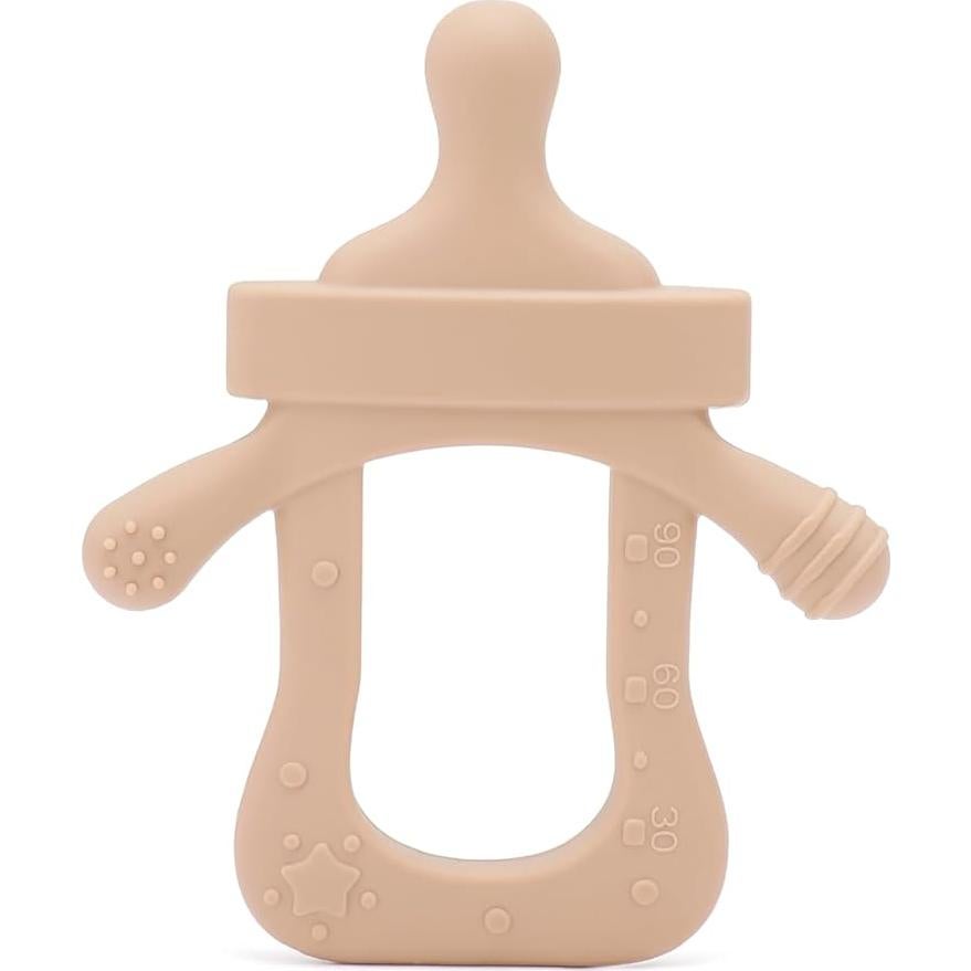 Juego de Anillos de Silicona para Dentición Bebés 4 Piezas