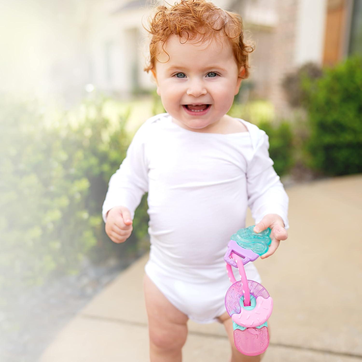 Anillo de Dentición Nuby IcyBite Donut y Helado 3+ Meses