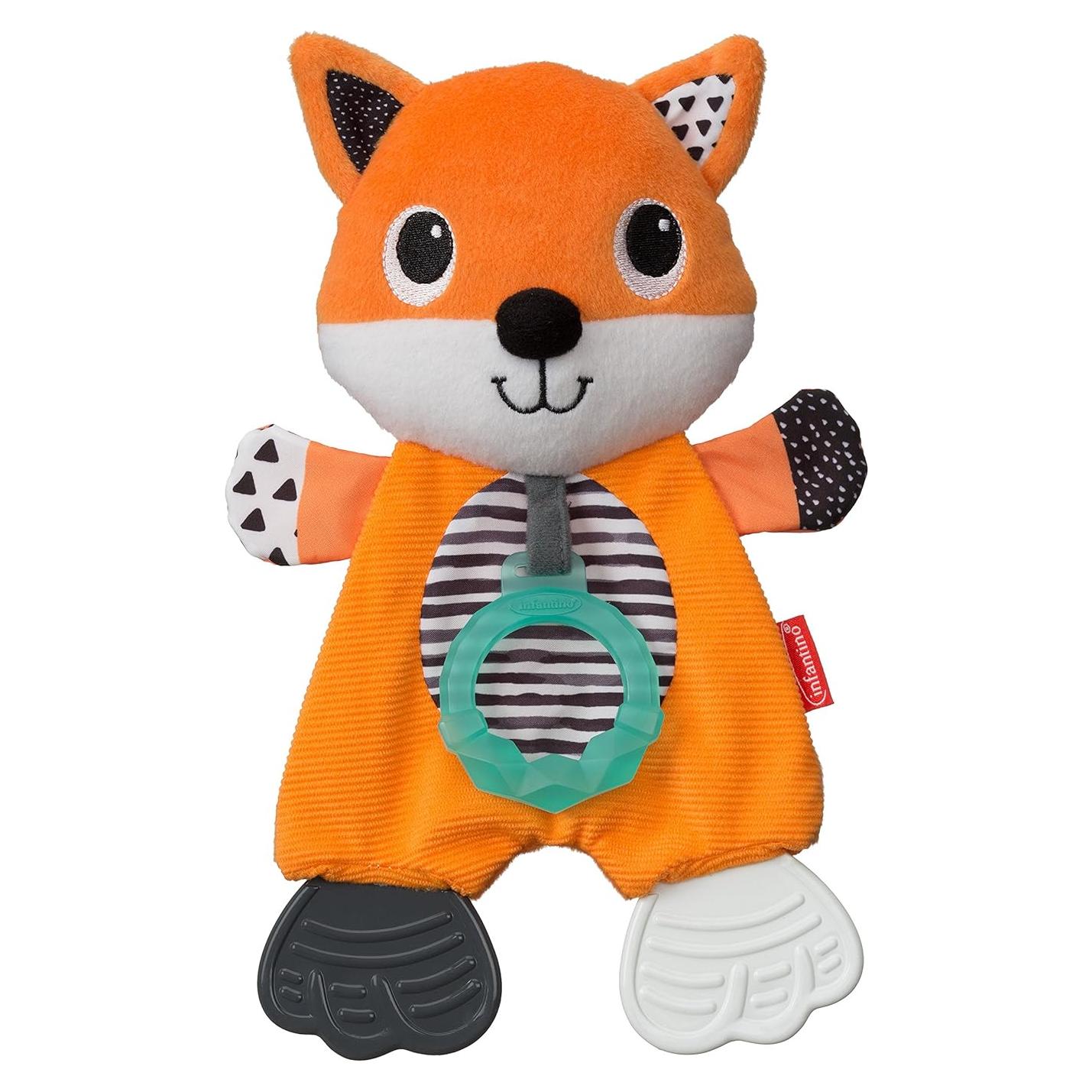 Mordedor Zorro Infantino 1 Cuenta Texturizado Libre BPA