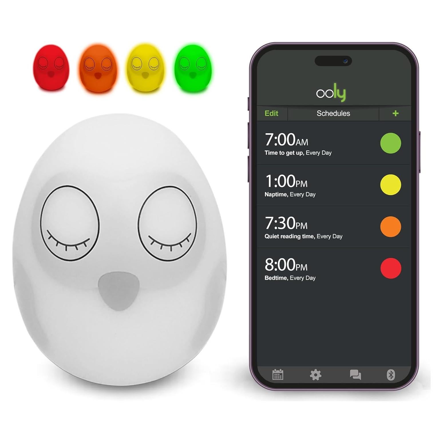 Reloj Ooly Owl para Niños | Entrenador de Sueño y Luz Nocturna