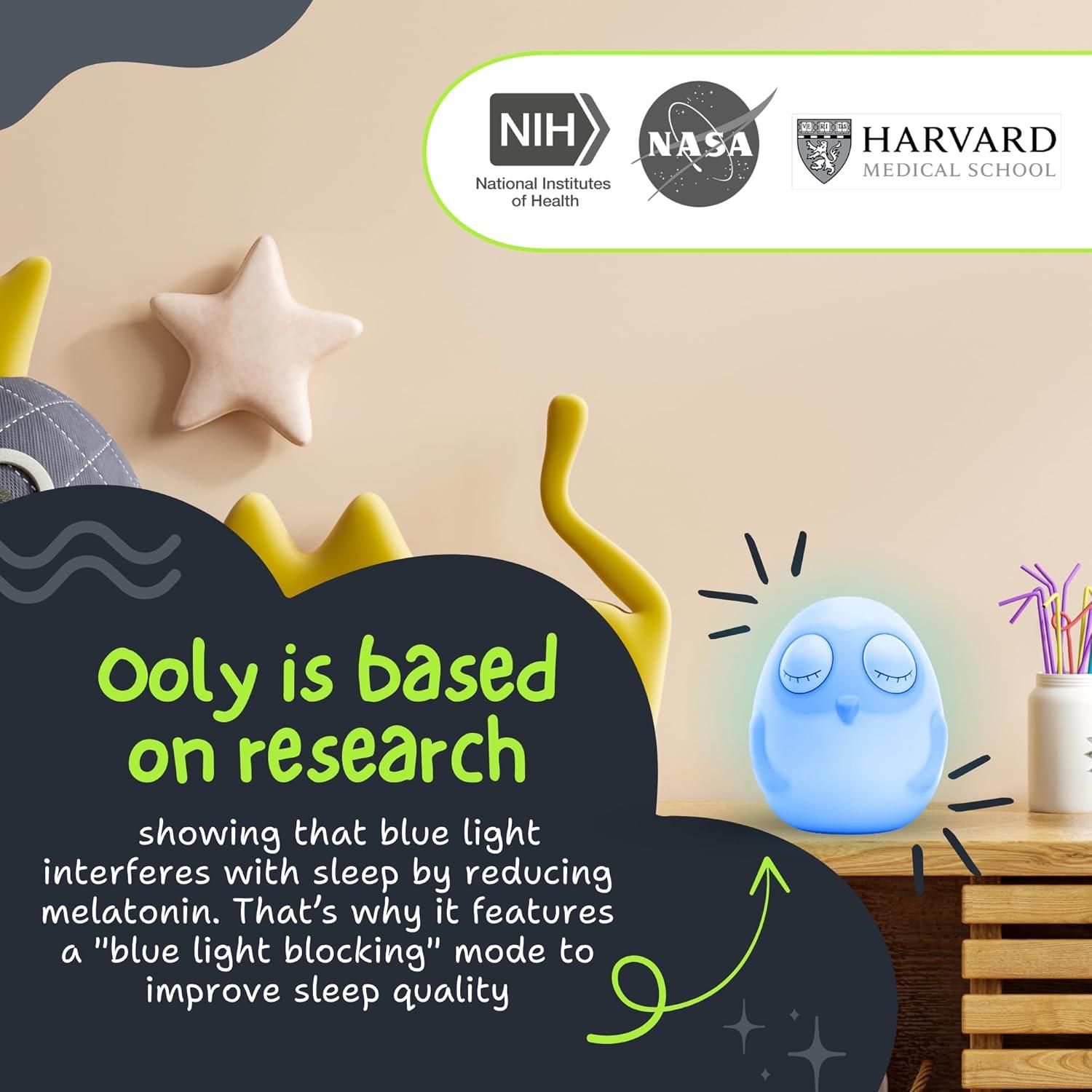 Reloj Ooly Owl para Niños | Entrenador de Sueño y Luz Nocturna