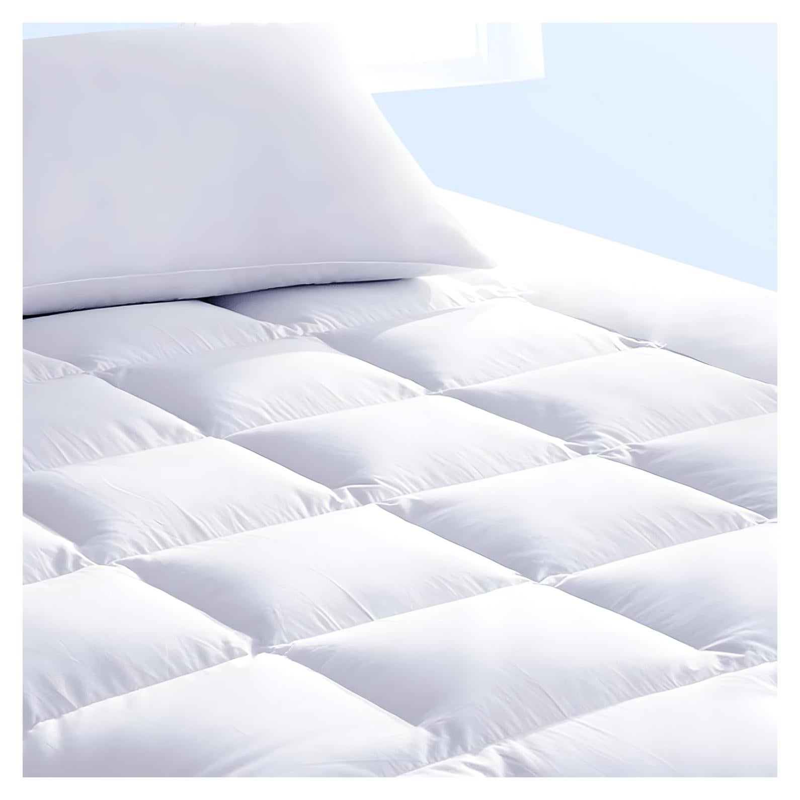 Protector de Colchón y Topper Pure Brands Full Blanco 18"