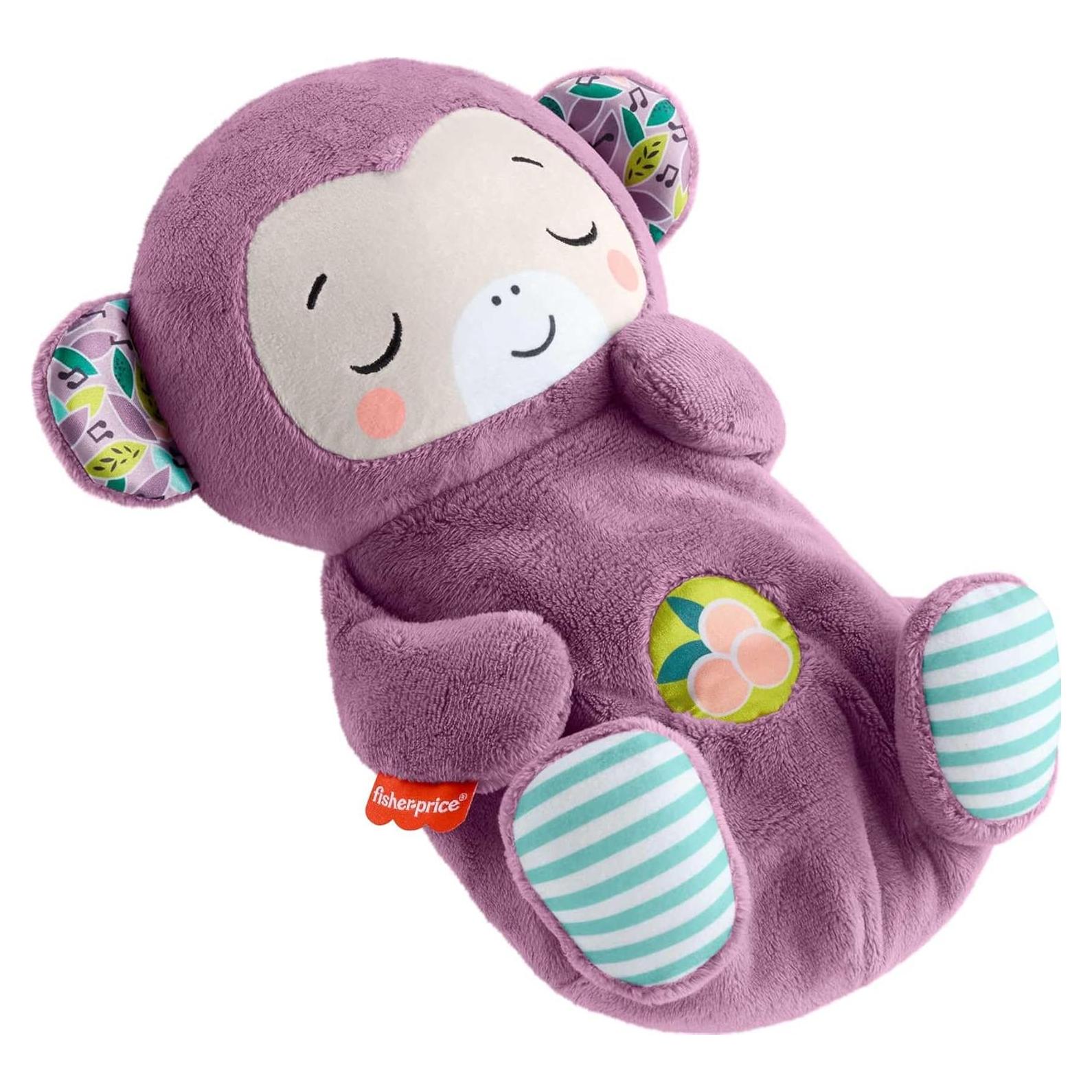 Juguete Musical Fisher-Price Mono Púrpura 0+ Meses con Sonido
