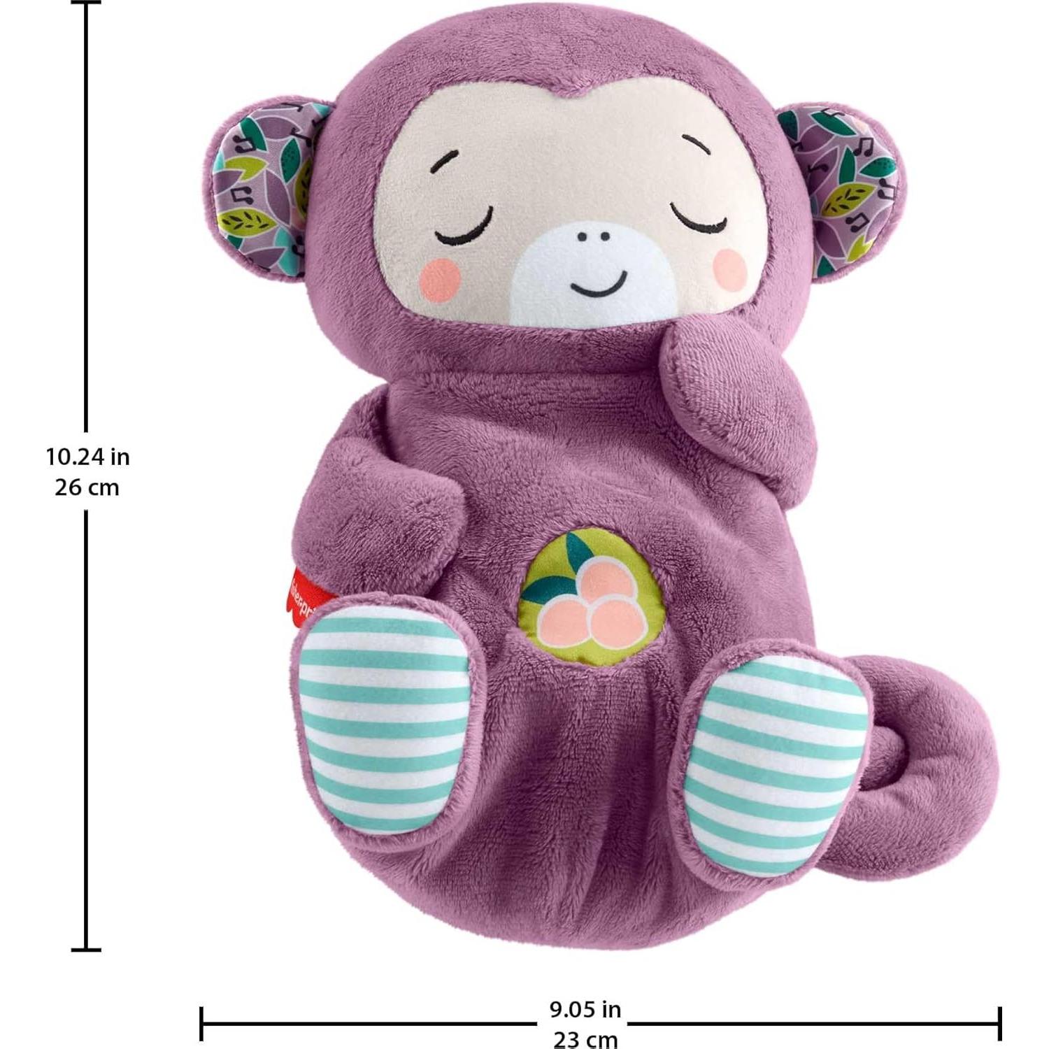 Juguete Musical Fisher-Price Mono Púrpura 0+ Meses con Sonido