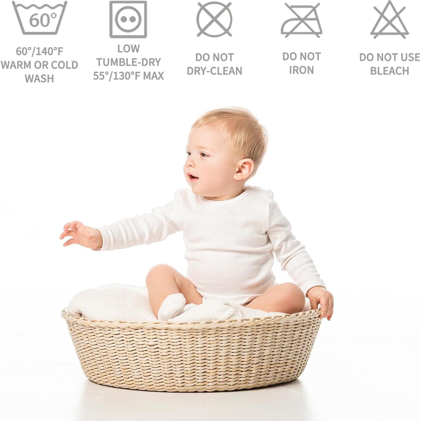 Protector de Colchón Impermeable BEDLORE Cuna Gris - 2 Piezas