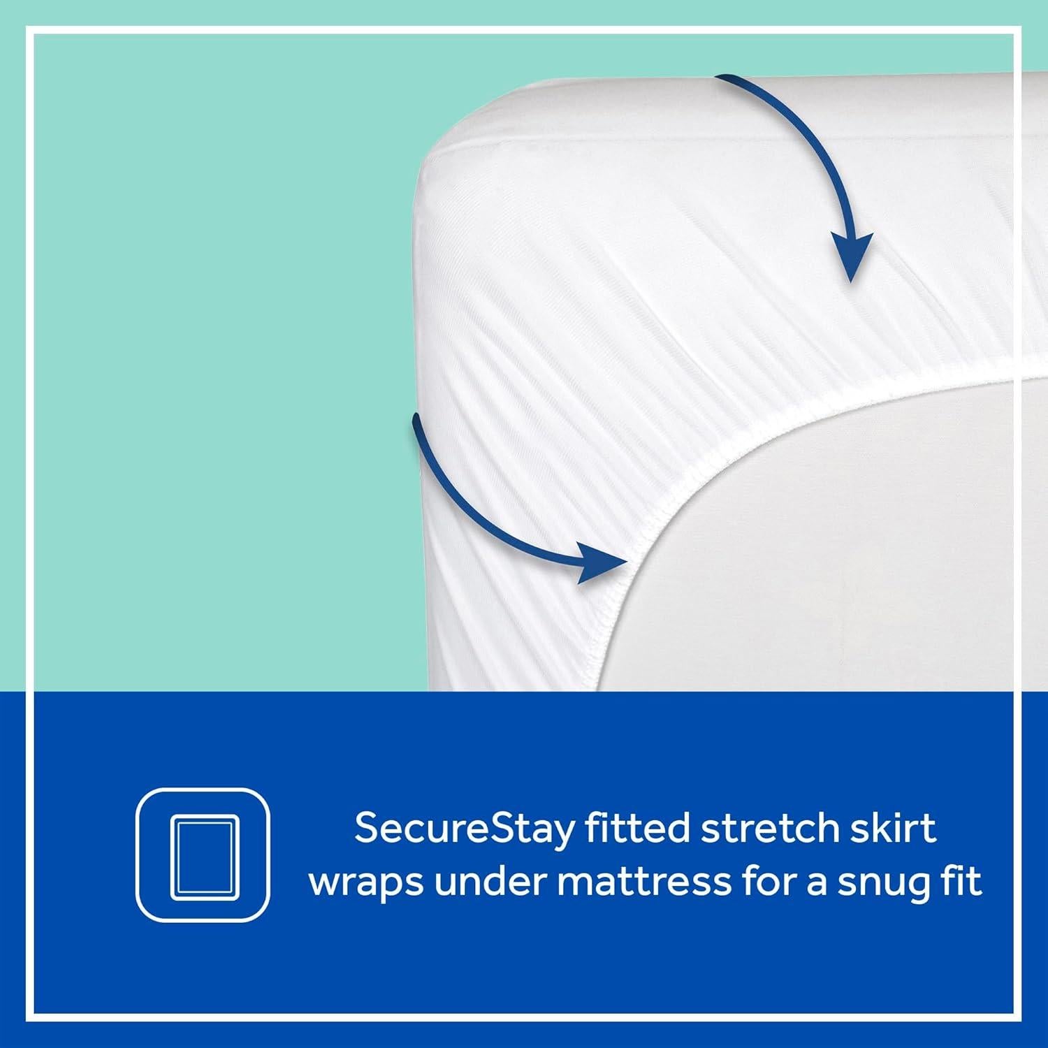 Protector de Colchón Impermeable Sealy Baby 132x71 cm