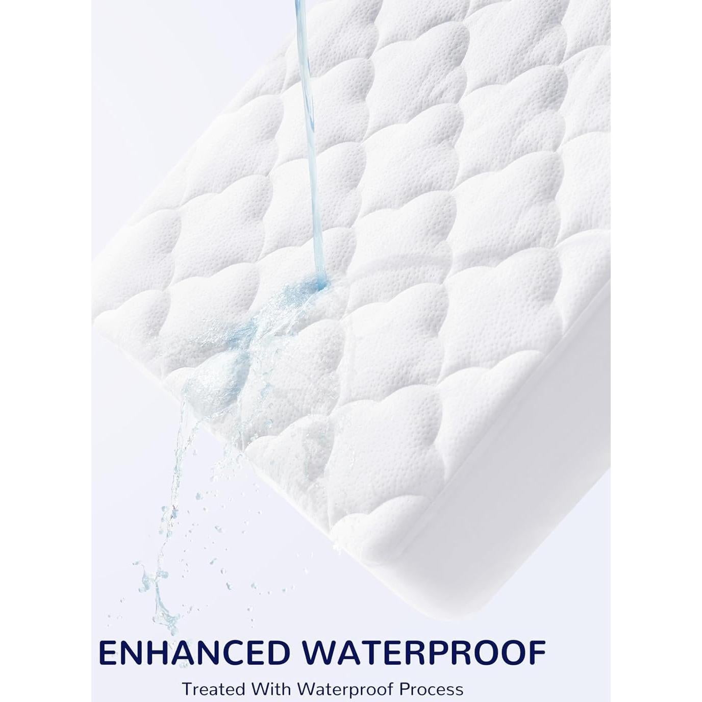 Protector de Colchón Impermeable SLEEP ZONE 71x132cm Blanco