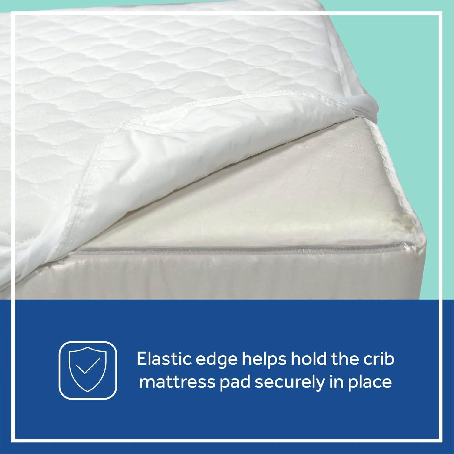 Protector de Colchón Impermeable Sealy Baby 2 Piezas 132x71 cm