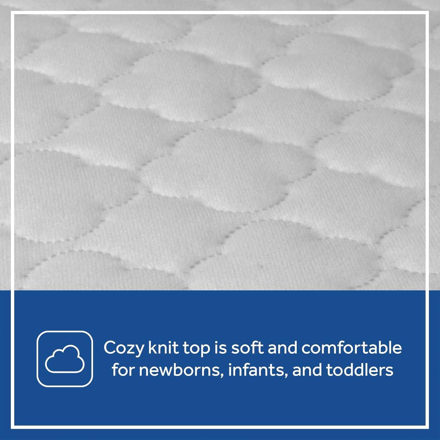 Protector de Colchón Impermeable Sealy Baby 2 Piezas 132x71 cm