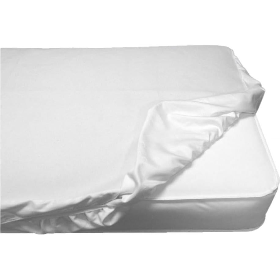 Cubierta de colchón de cuna ajustada Dependable 132 x 71 cm impermeable