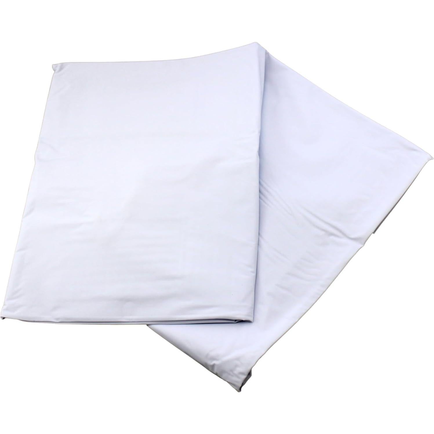 Cubierta de colchón de cuna ajustada Dependable 132 x 71 cm impermeable