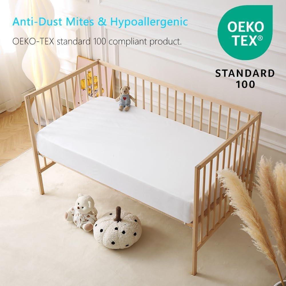Protector de Colchón Impermeable Nokolulu para Cuna 71x132 cm