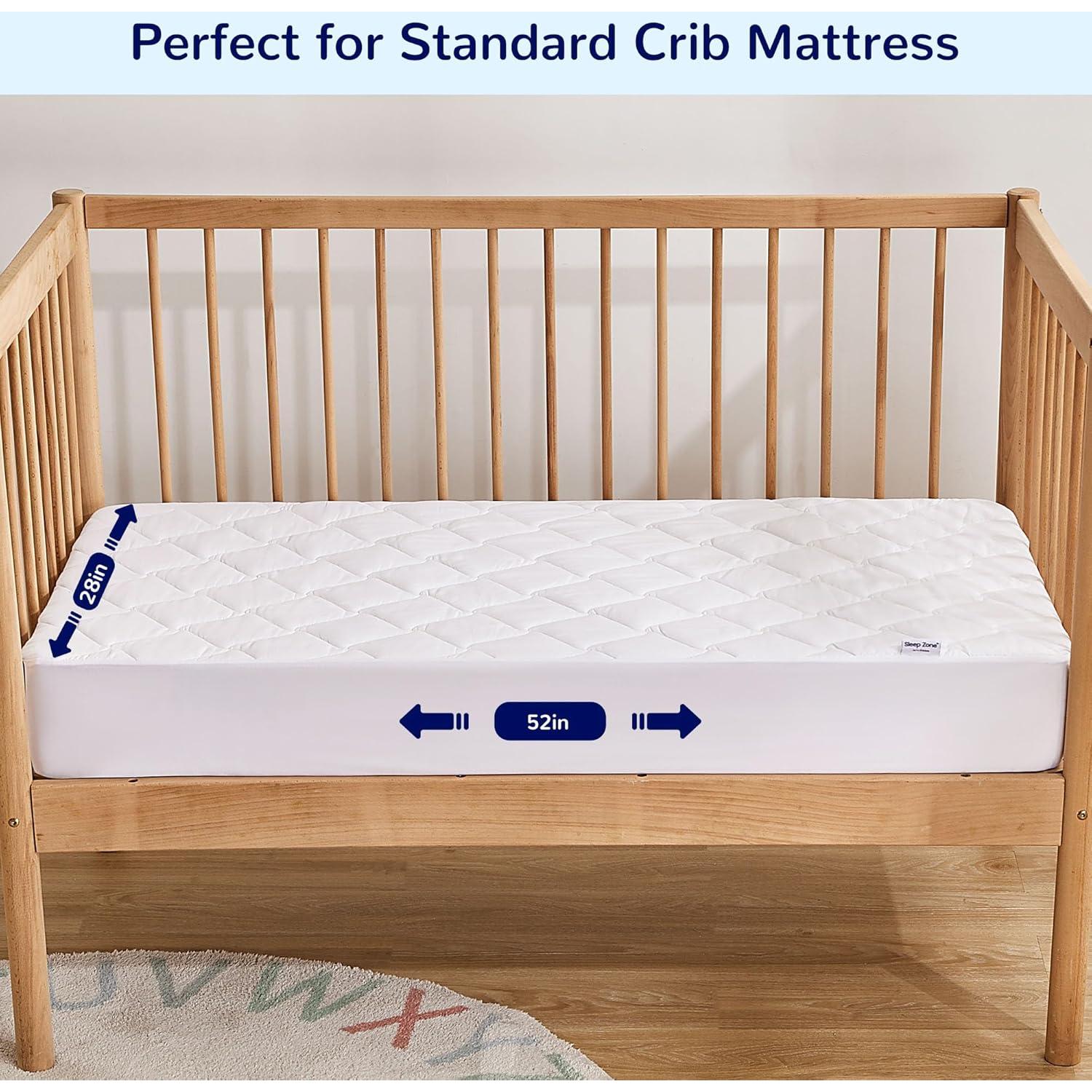 Protector de Colchón Impermeable SLEEP ZONE para Cuna 132x71cm