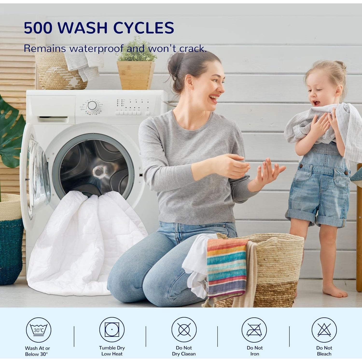 Protector de Colchón Impermeable SLEEP ZONE para Cuna 132x71cm