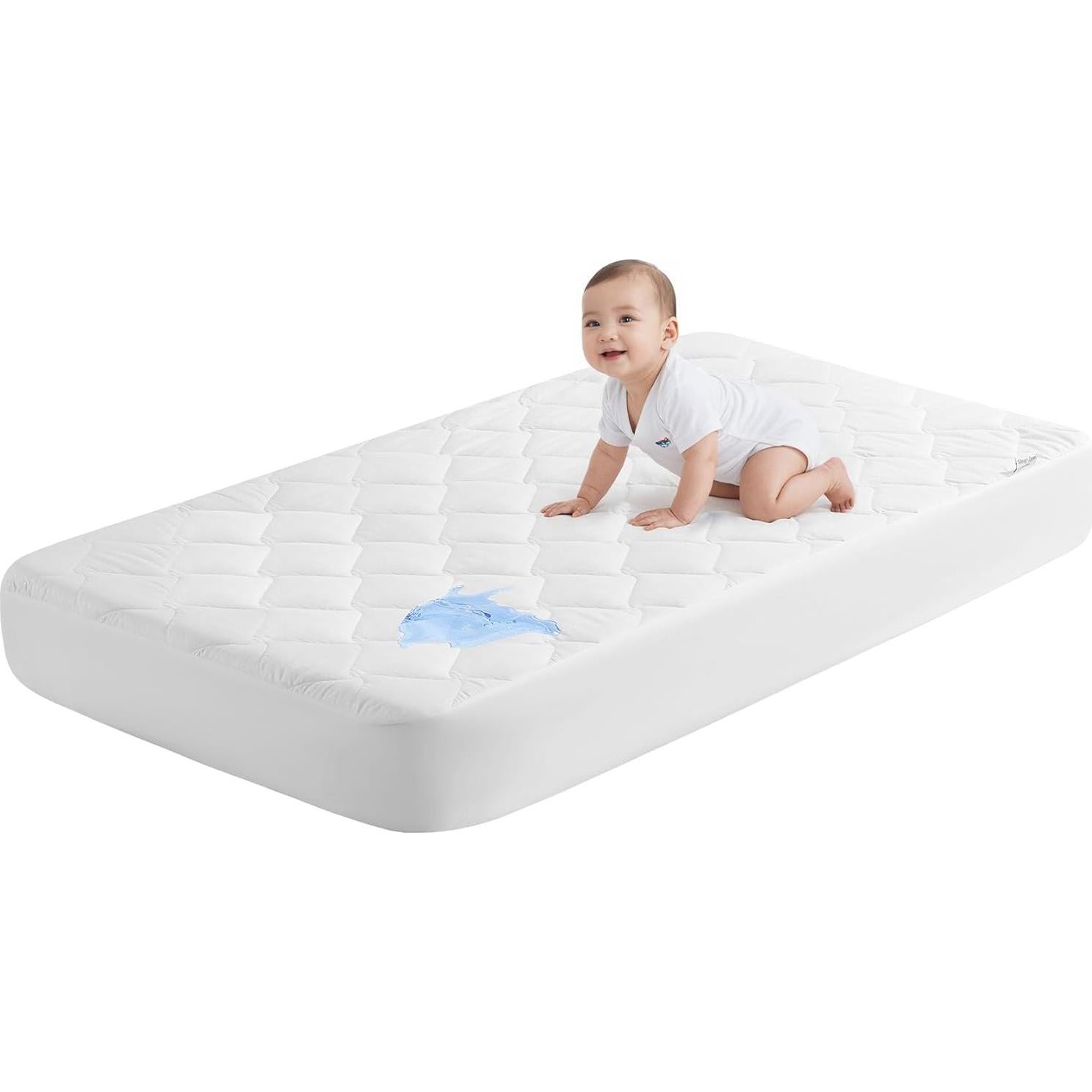 Protector de Colchón Impermeable SLEEP ZONE para Cuna 132x71cm