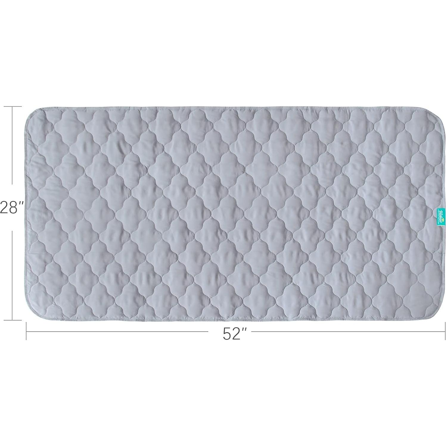 Protector de Colchón Impermeable Biloban 132x71 cm Antideslizante