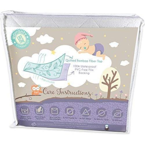 Protector de cuna Baby&Brooke de bambú viscosa 132x71cm