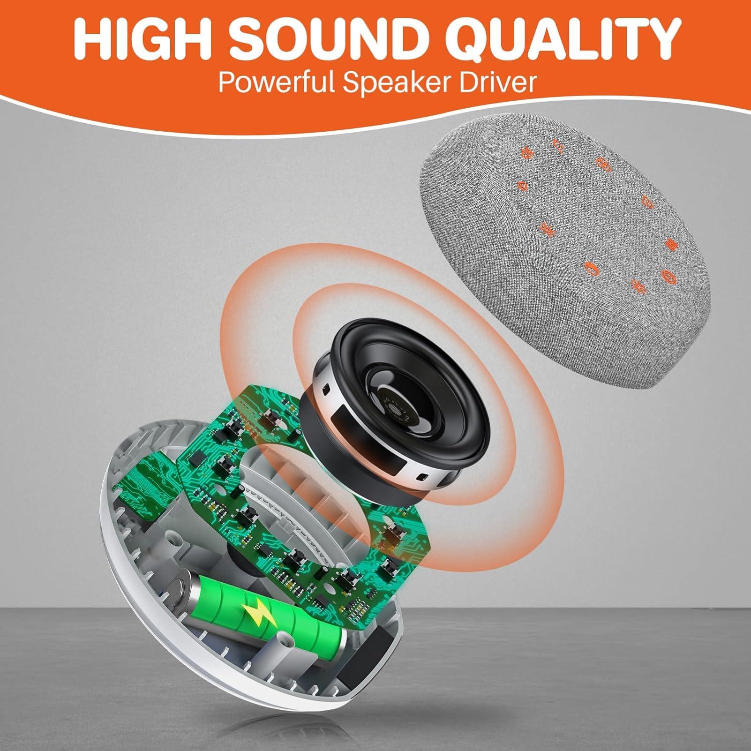 Máquina de Sonido de Ruido Blanco FUNYKICH SA18, 40 Sonidos