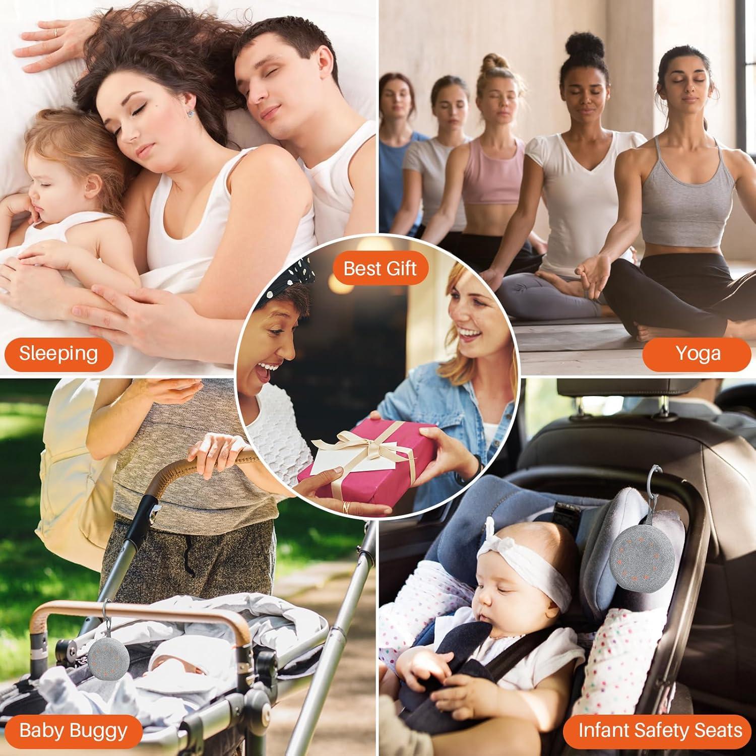 Máquina de Sonido de Ruido Blanco FUNYKICH SA18, 40 Sonidos