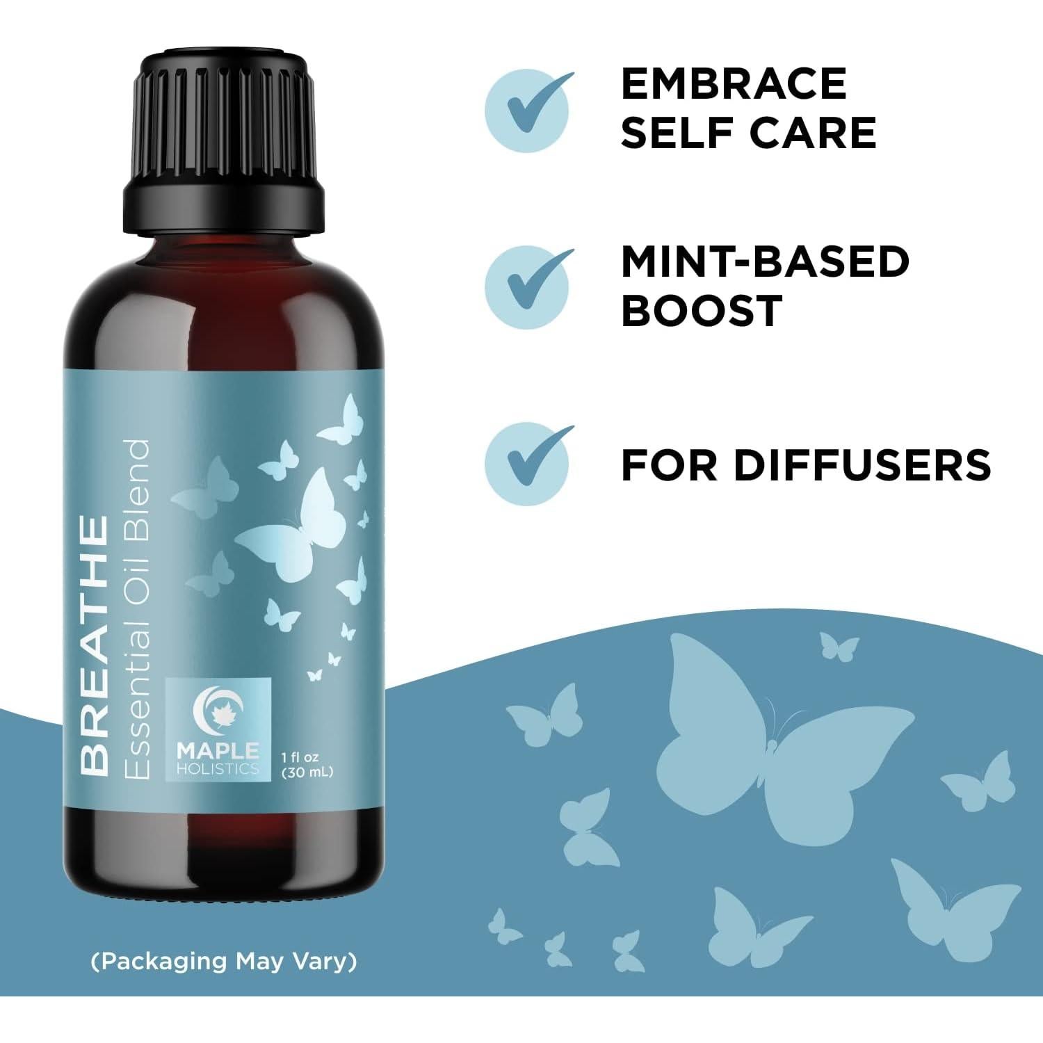 Juego de Aceites Esenciales de Aromaterapia Maple Holistics 30ml