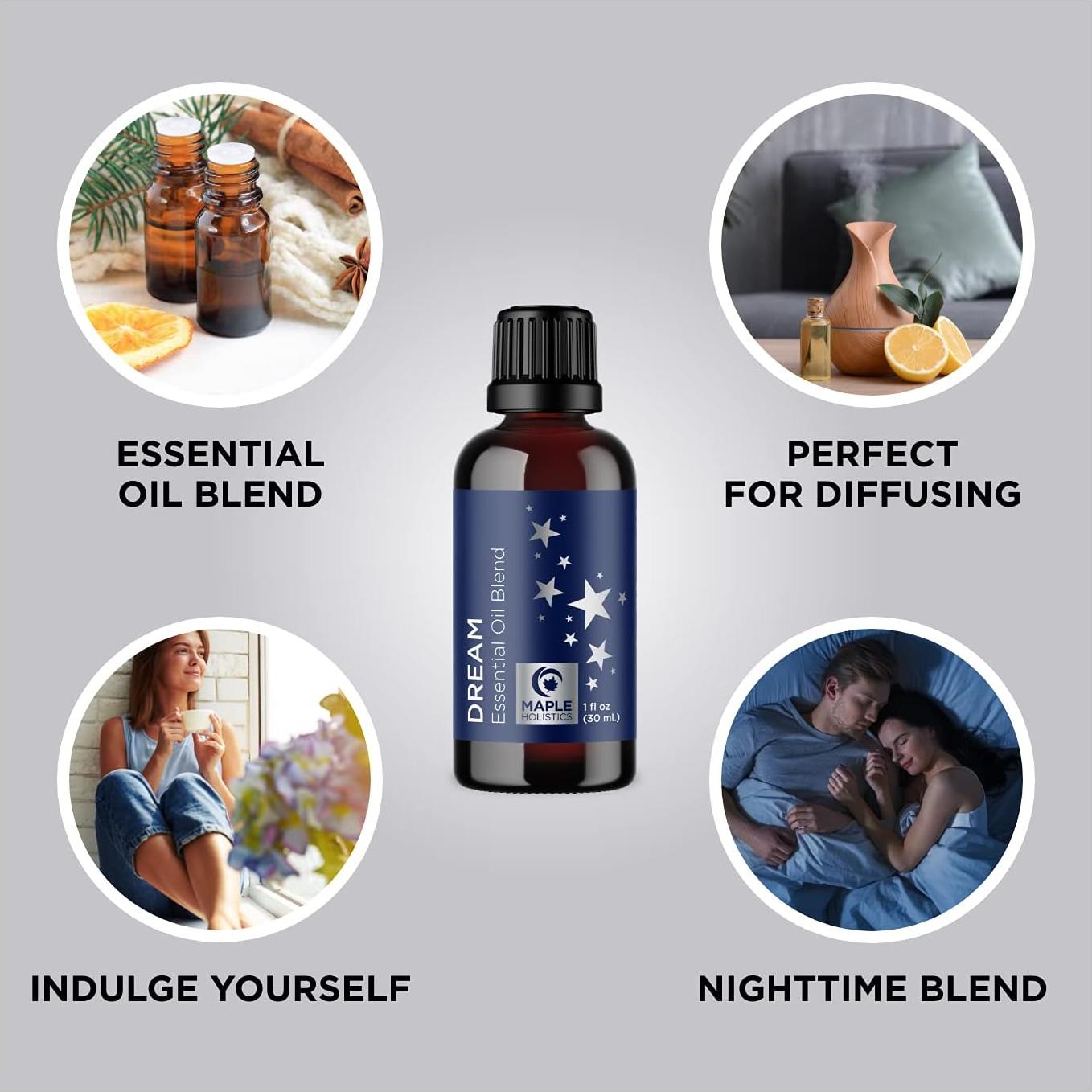 Juego de Aceites Esenciales de Aromaterapia Maple Holistics 30ml