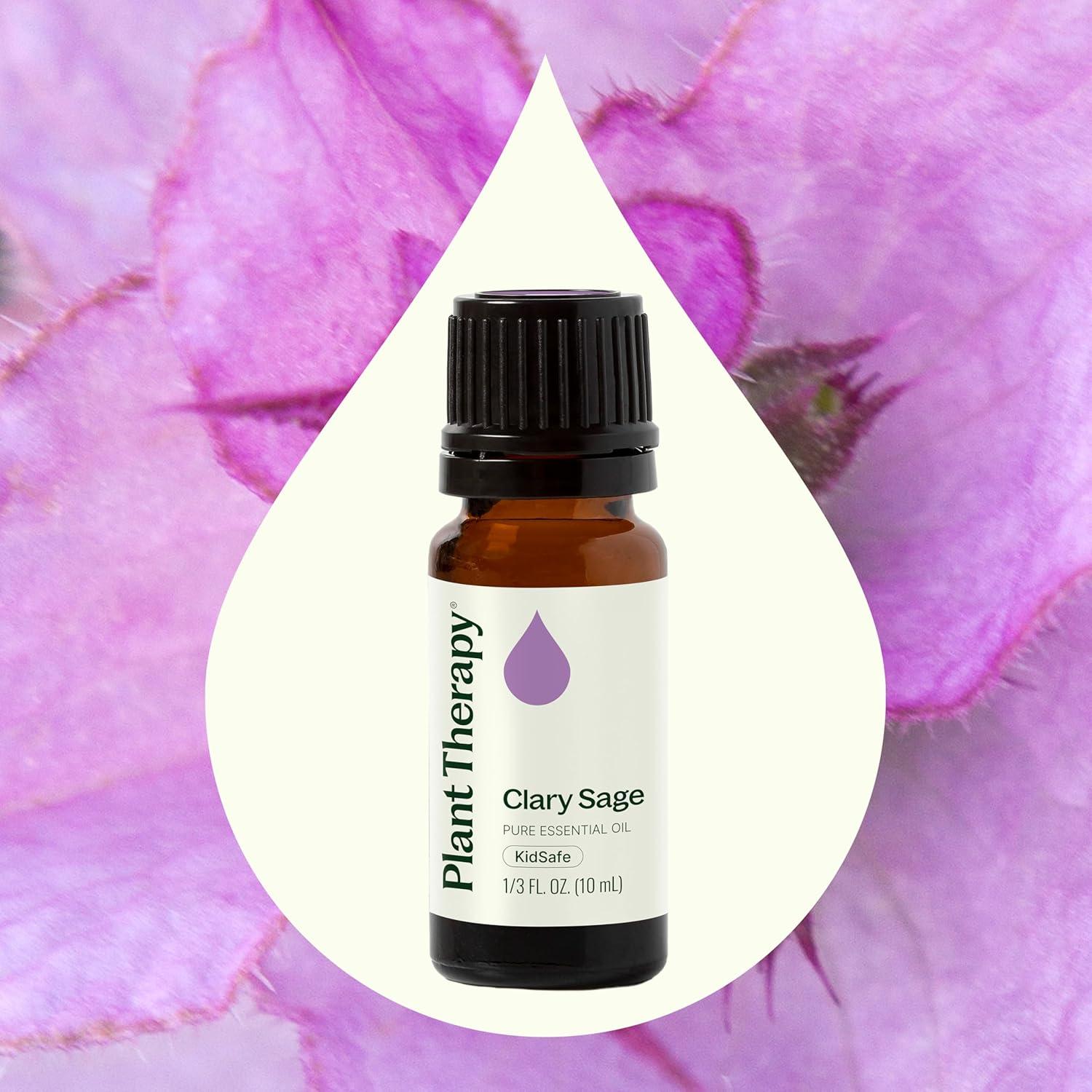 Aceite Esencial de Salvia Clary 100% Puro 10 mL - Plant Therapy
