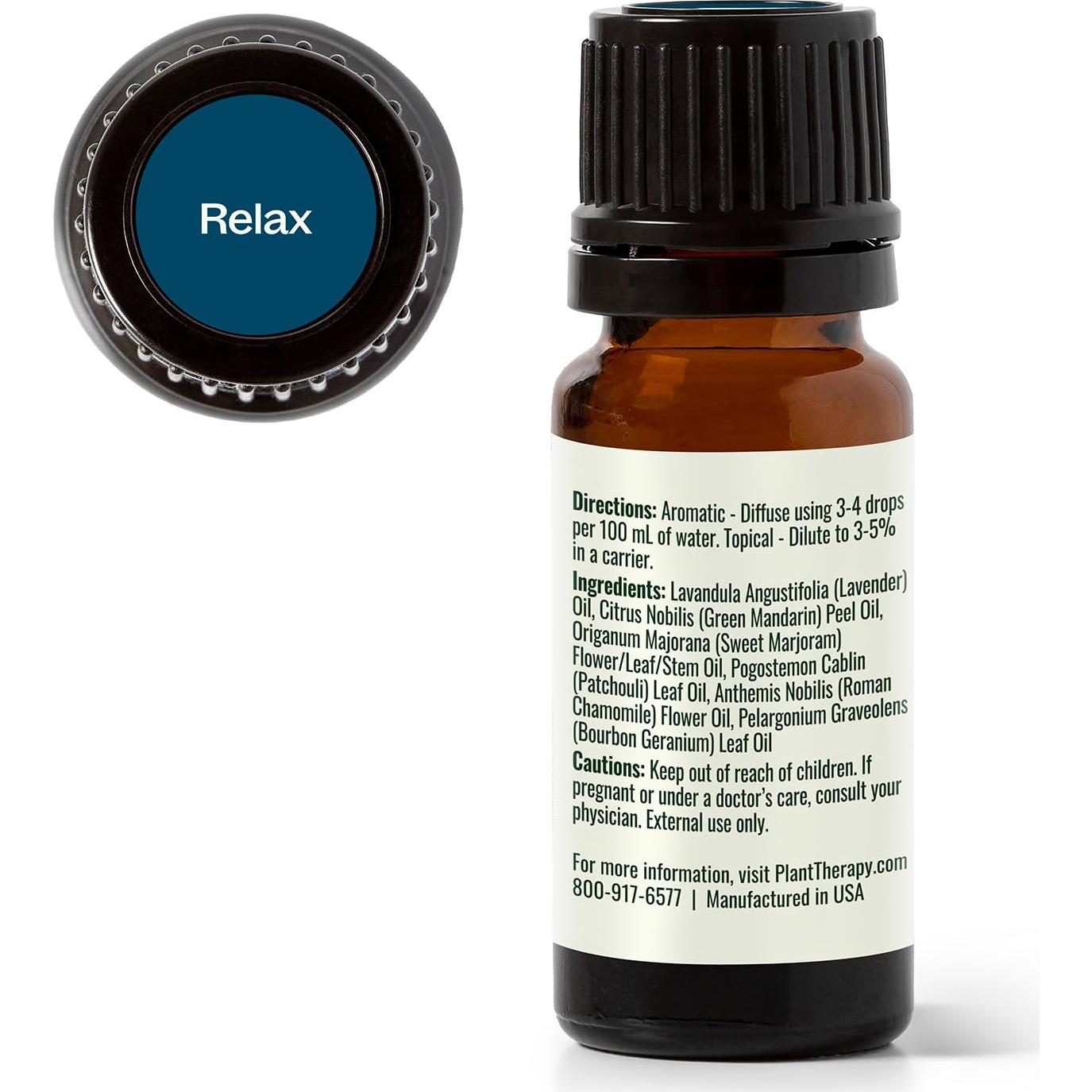 Aceite Esencial Relax Plant Therapy 10 mL - Aromaterapia Natural