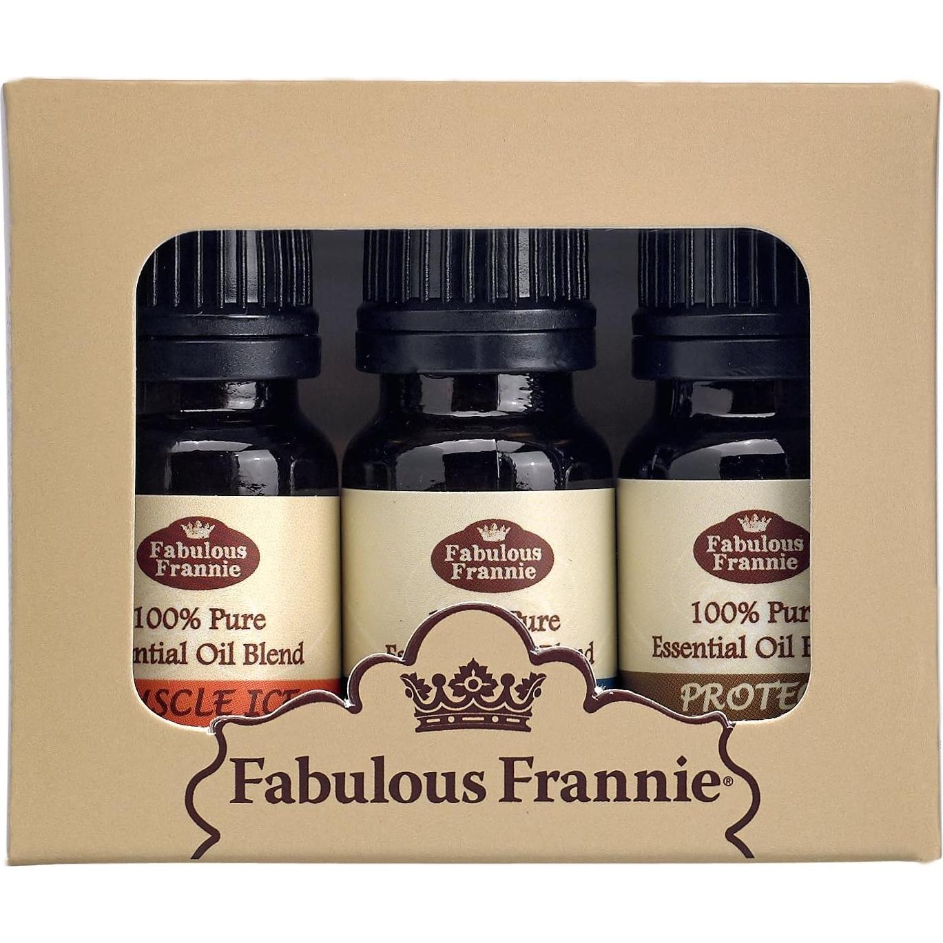 Juego de 3 frascos de aceites esenciales Fabulous Frannie 10ml