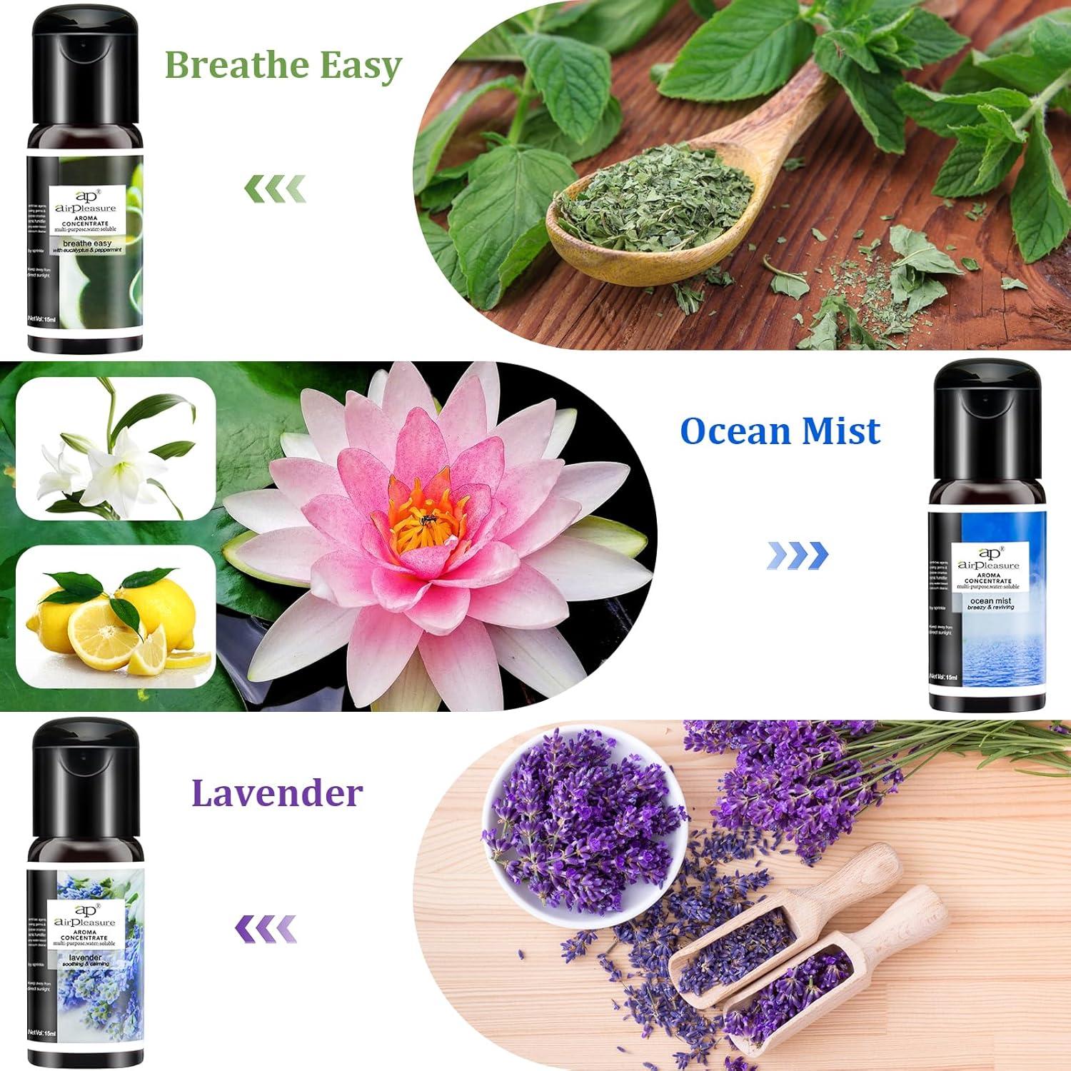 Set de Aceites Esenciales Reborn ap airpleasure - 6x15ml Aromaterapia