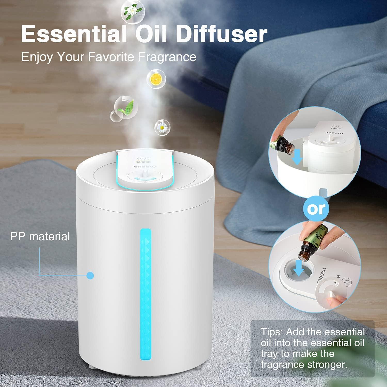 Humidificador de Niebla Fría MOOKA 4L Ultrasónico Silencioso