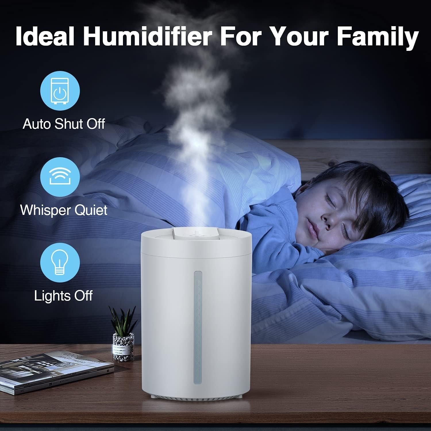 Humidificador de Niebla Fría MOOKA 4L Ultrasónico Silencioso