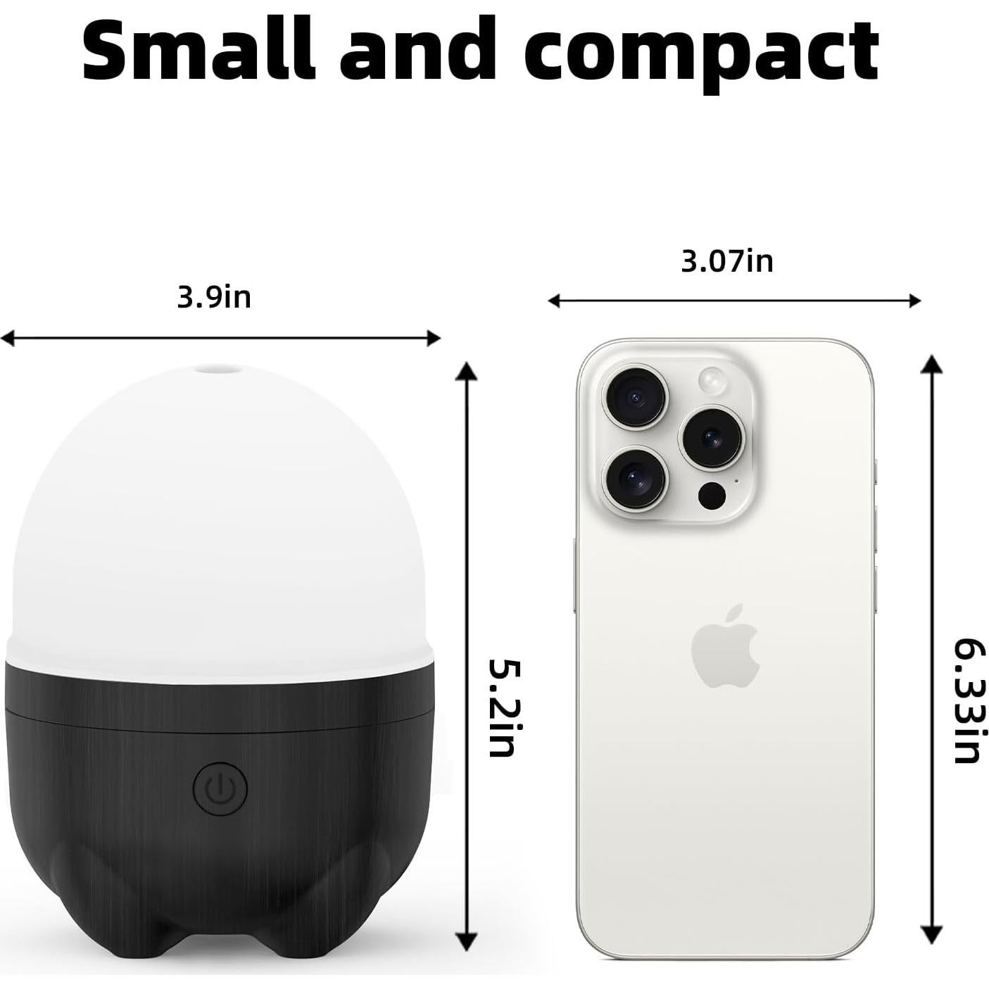 Difusor de Aceite Esencial Portátil SEEDSEEL 150ML Inalámbrico