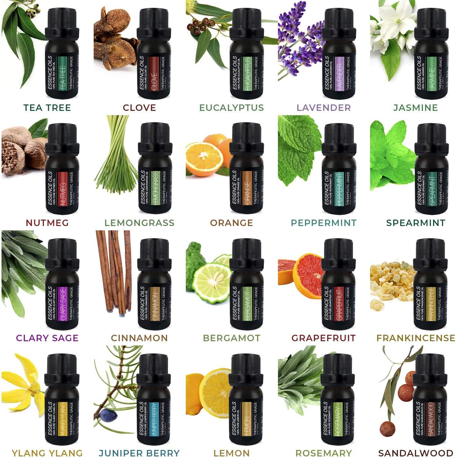 Difusor de Aromaterapia Pure Daily Care 400ml + 20 Aceites