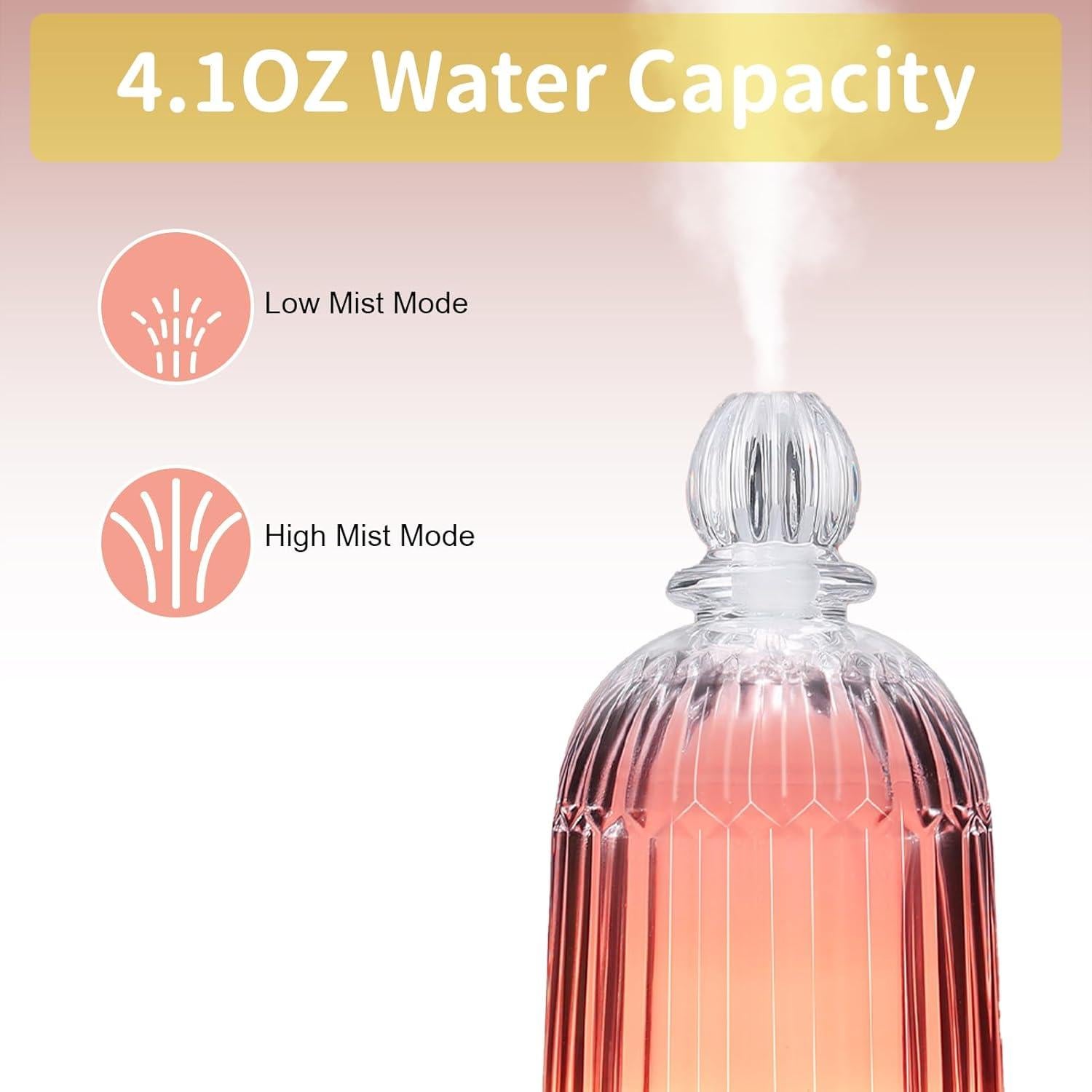 Difusor de Aceite Esencial Smartwell 120ml con Luz LED