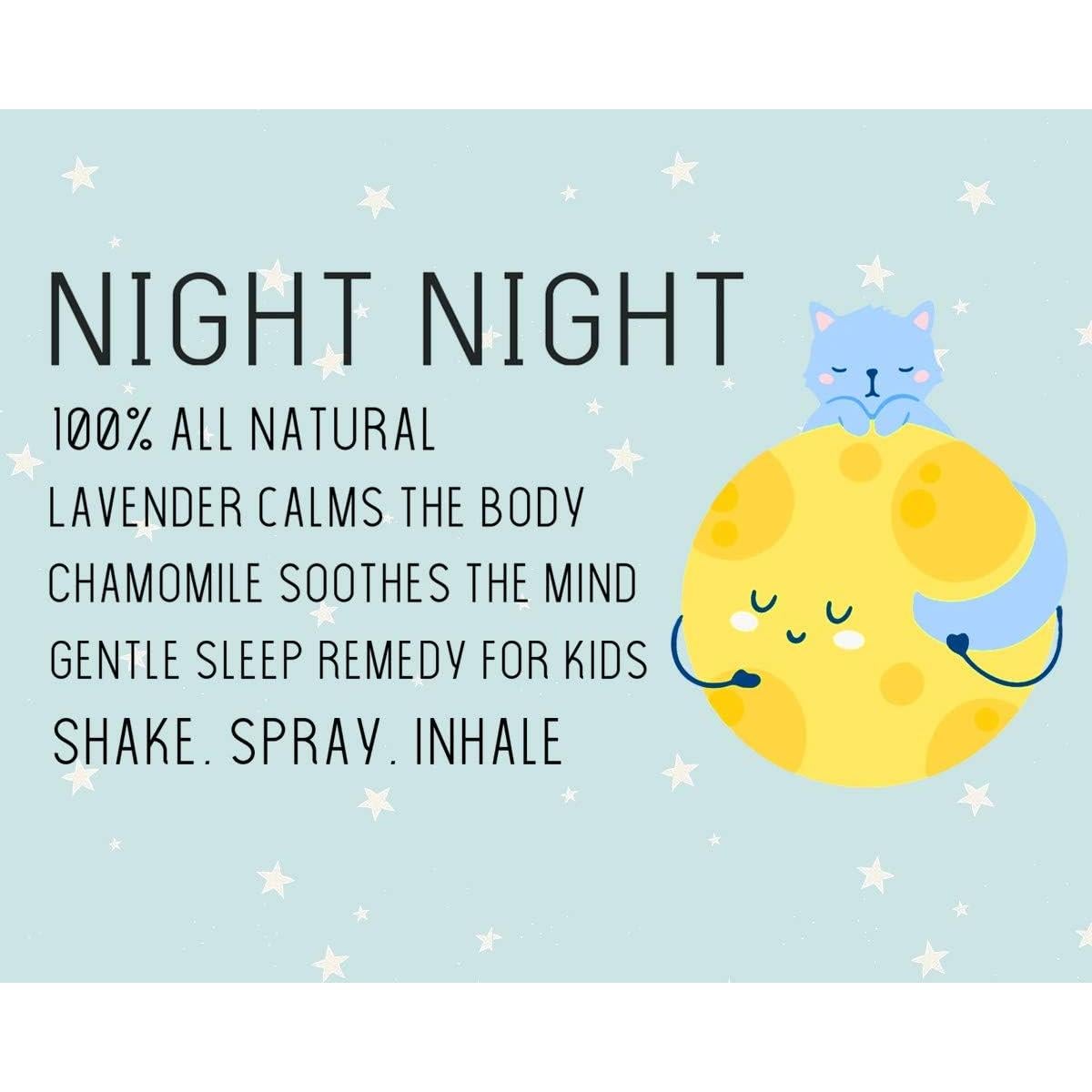 Spray de Sueño Noche Noche Eunoia Naturals 113ml Lavanda