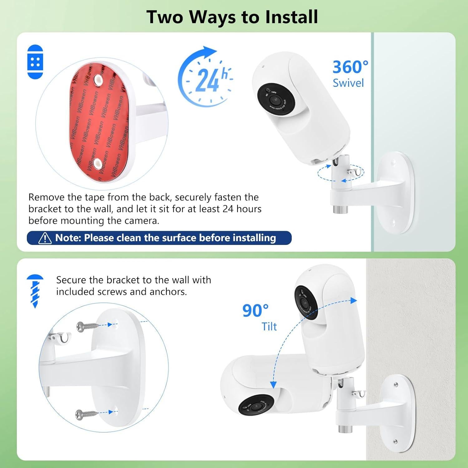 Soporte de Pared para Monitor de Bebé VTech Advanced HQ Max