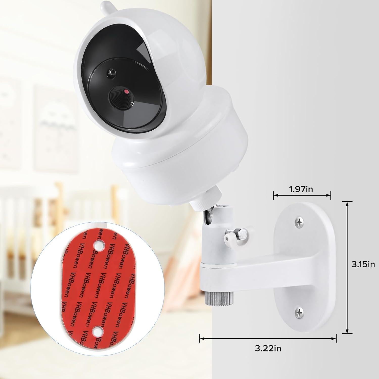 Soporte de Pared para Monitor de Bebé Wochel iFamily SM650/SM653/SM43E