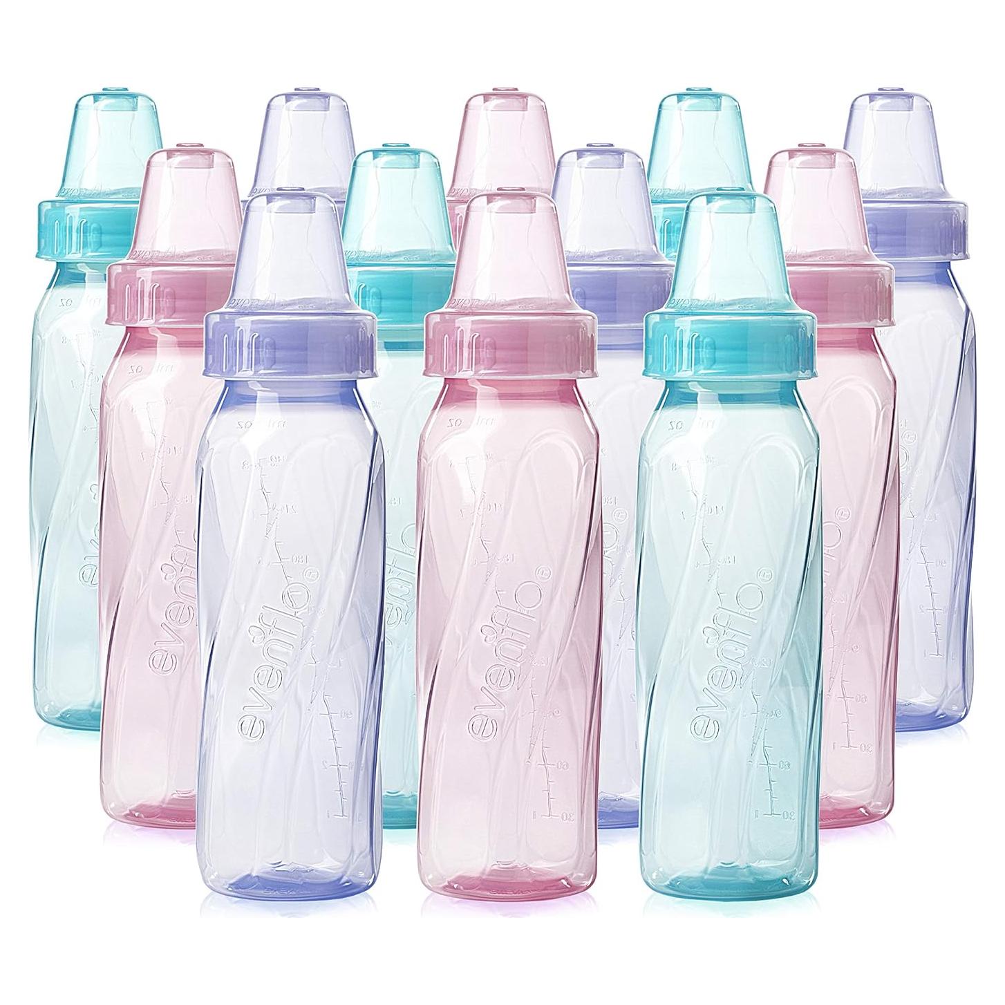 Botellas Estándar Tinteadas Evenflo Feeding 240ml Paquete 12