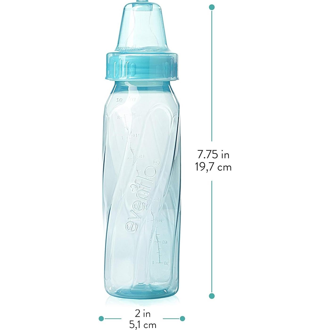 Botellas Estándar Tinteadas Evenflo Feeding 240ml Paquete 12