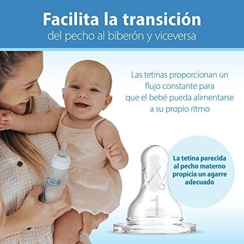 Biberón Anti-Cólico Dr. Brown's Natural Flow 4 oz 4 unidades