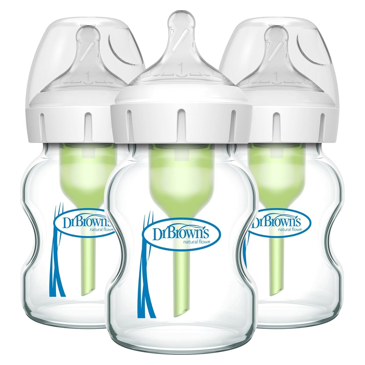 Botellas de vidrio Dr. Brown's Anti-Cólico 150 mL, 3 unidades