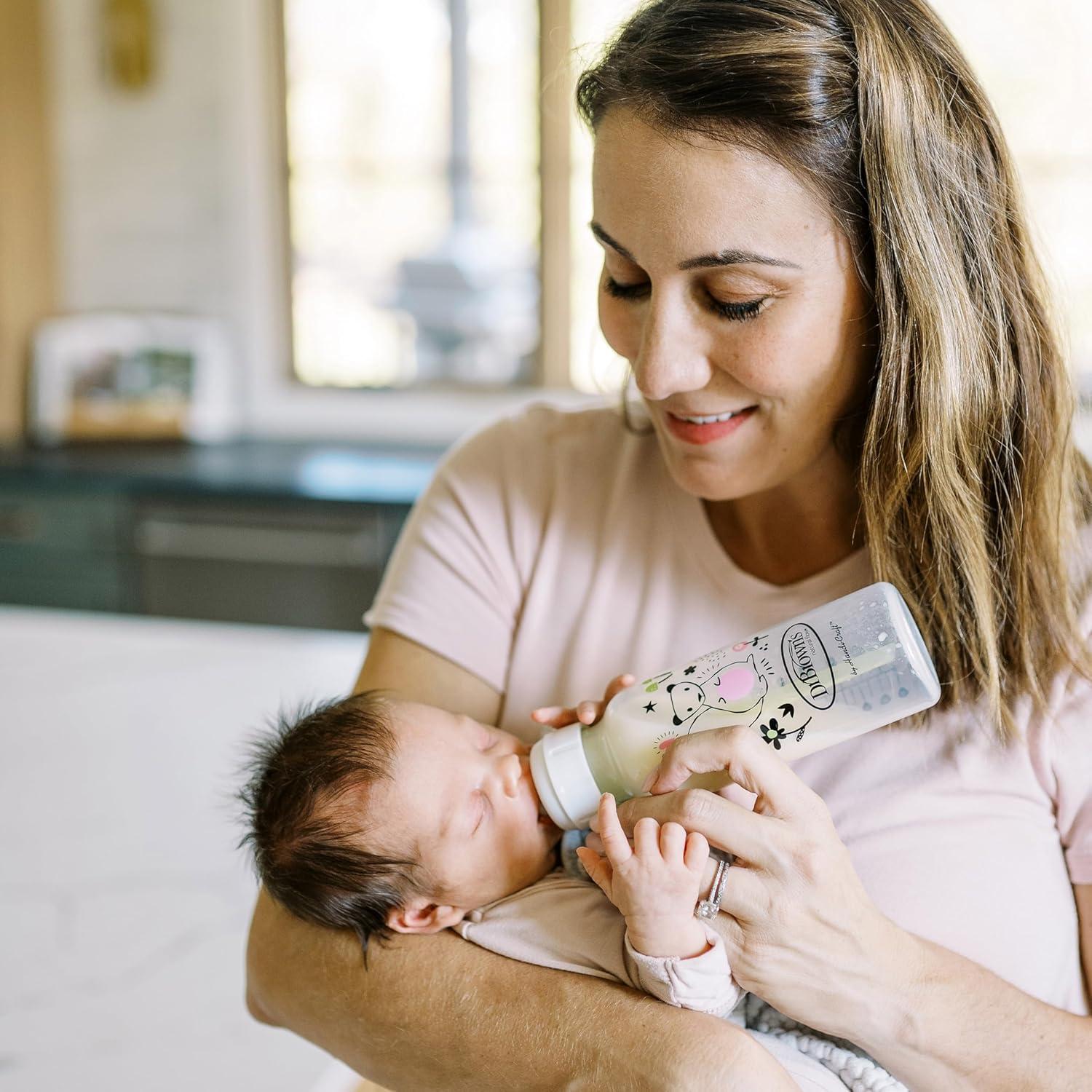 Biberón Estrecho Anti-Cólico Dr. Brown's 250 mL 2-Pack