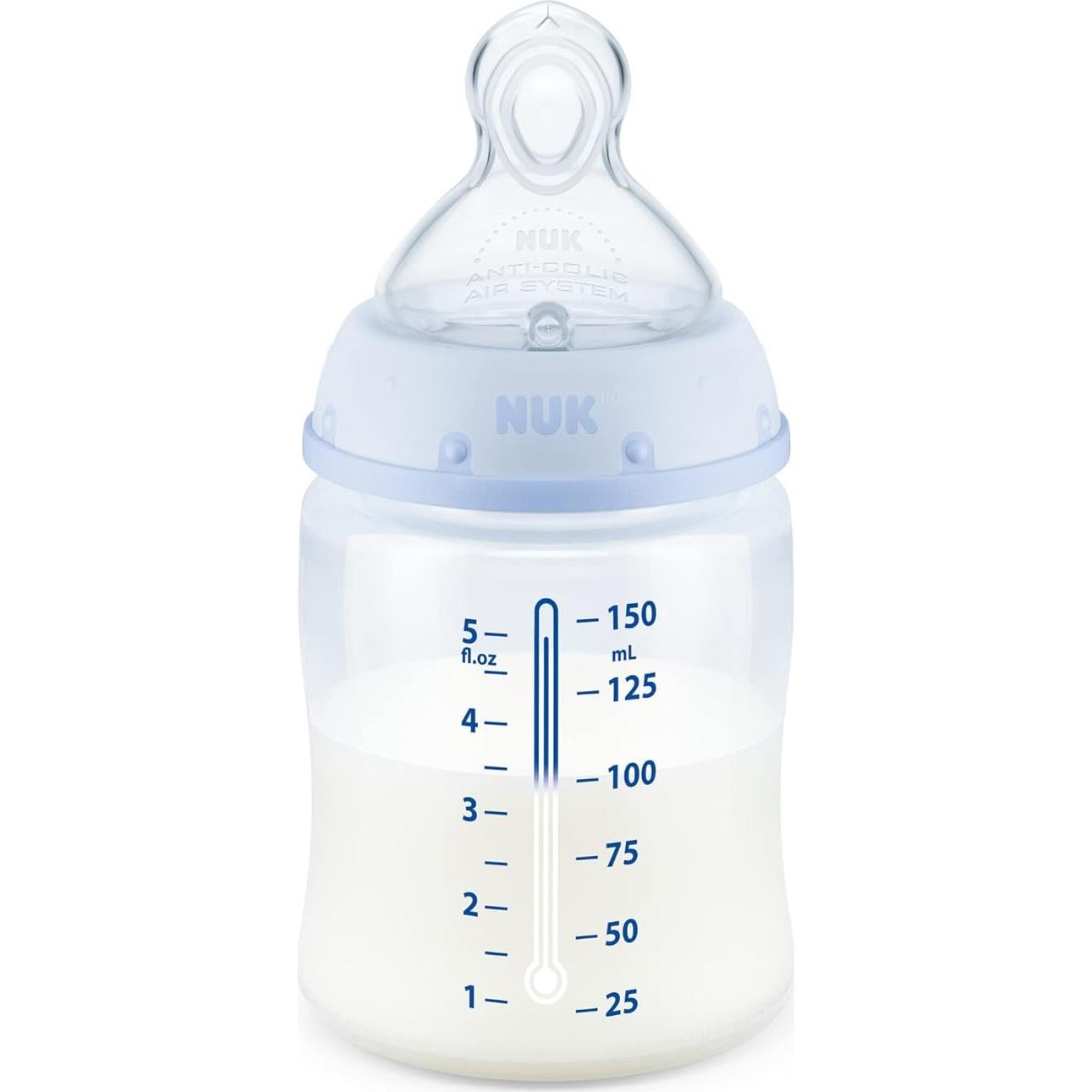 Botella Anticólica NUK Smooth Flow 150 ml Conejitos Rosados